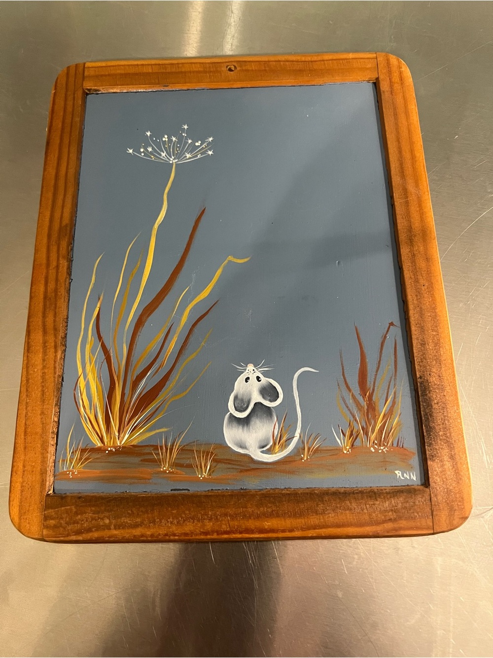 Hand Painted Chalk Board Wall Hanging